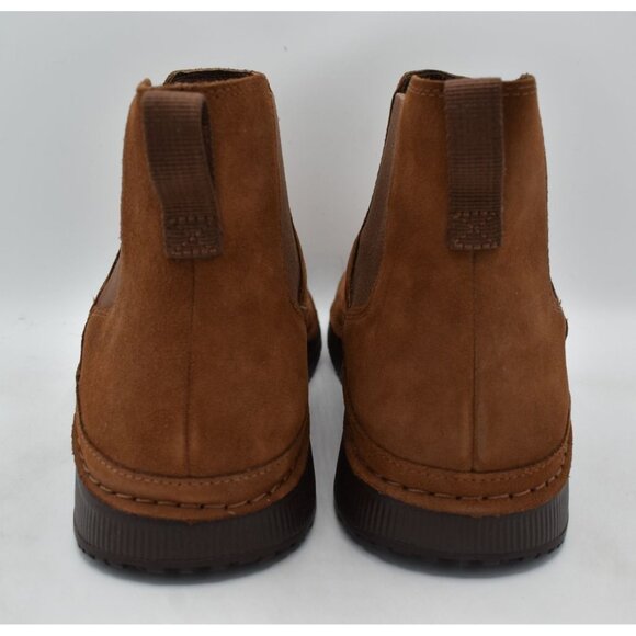 Chaco Mens Size 11 Paonia Cinnamon Brown Suede Chelsea Boots Shoes main image 2